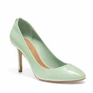 Coach “Nala” size 8 heels in Mint green